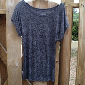 Degree 6 Six grey thin long t shirt M/L NWT